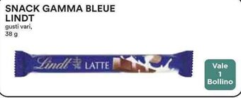 Coop SNACK GAMMA BLEUE LINDT 38 g offerta