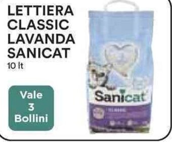 Coop LETTIERA CLASSIC LAVANDA SANICAT 10 lt offerta