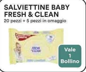 Coop SALVIETTINE BABY FRESH & CLEAN offerta