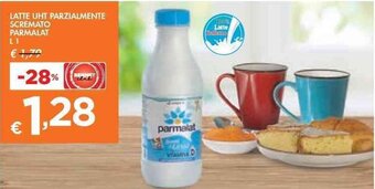 Bennet LATTE UHT PARZIALMENTE SCREMATO PARMALAT l 1 offerta