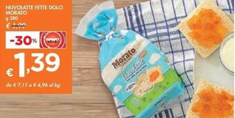 NUVOLATTE FETTE DOLCI MORATO g 280