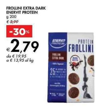 Bennet FROLLINI EXTRA DARK ENERVIT PROTEIN g 200 offerta