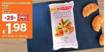 Bennet CROISSANT AL PISTACCHIO BAULI g 250 offerta