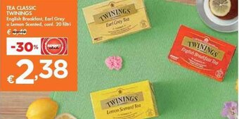 Bennet TEA CLASSIC TWININGS offerta