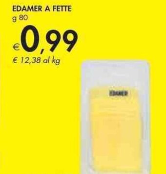 Bennet EDAMER A FETTE g 80 offerta