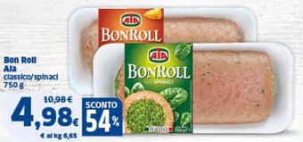 Sigma Bon Roll Aia classico/spinaci 750 g offerta