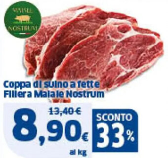 Sigma Coppa di suino a fette Filiera Malale Nostrum offerta