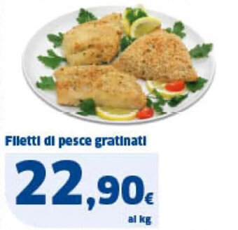 Sigma Filetti di pesce gratinati offerta