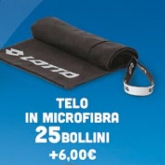 LOTTO TELO IN MICROFIBRA
