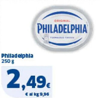 Sigma Philadelphia 250 g offerta