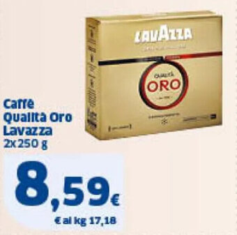 Sigma Caffè Qualità Oro Lavazza 2x 250 g offerta