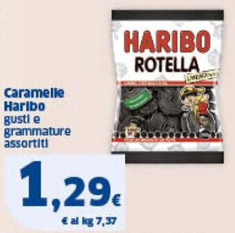 Sigma Caramelle Haribo gusti e grammature assortiti offerta