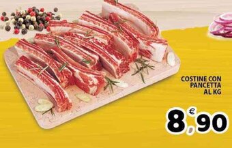 Il Centro Superstore COSTINE CON PANCETTA offerta
