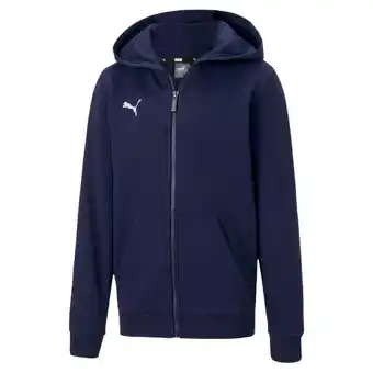 Decathlon Felpa con cappuccio per bambini puma team goal 23 casuals offerta