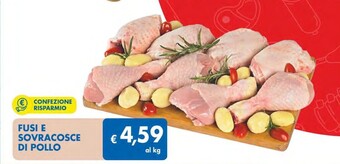 MD Discount Fusi e sovracosce di pollo offerta