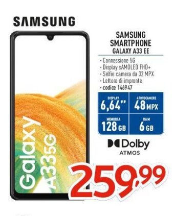 SAMSUNG SMARTPHONE GALAXY A33 EE