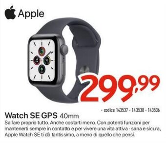 Apple Watch SE GPS 40mm