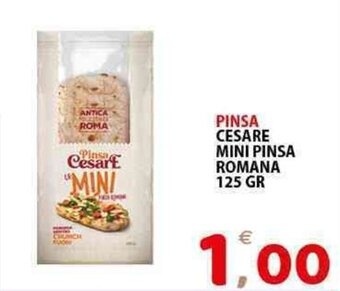 PINSA CESARE MINI PINSA ROMANA 125 GR