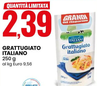 Eurospin GRATTUGIATO ITALIANO 250 g offerta