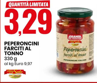Eurospin PEPERONCINI FARCITI AL TONNO 330 g offerta