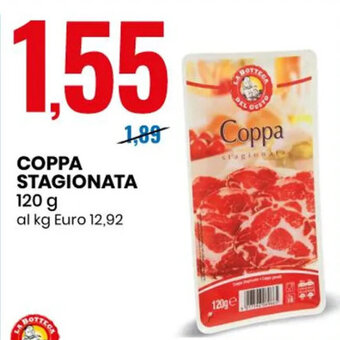 Eurospin COPPA STAGIONATA 120 g offerta