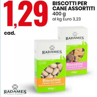 Eurospin BISCOTTI PER CANE ASSORTITI 400 g offerta