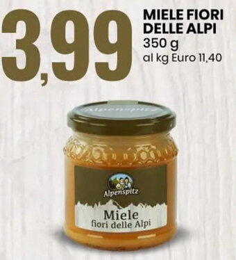 Eurospin MIELE FIORI DELLE ALPI 350 g offerta