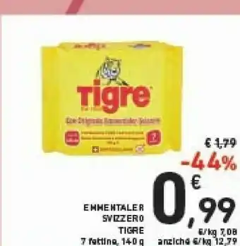 Conad Tigre Emmentaler offerta