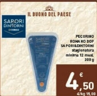 Conad Conad Sapori & Dintorni Pecorino Romano DOP offerta