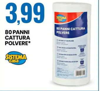 80 PANNI CATTURA POLVERE