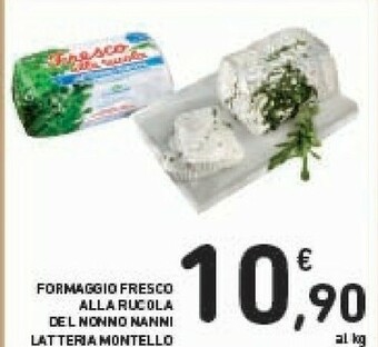Conad Nonno Nanni Formaggio Fresco Alla Rucola offerta