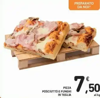 Conad Pizza Prosciutto Funghi In Teglia offerta