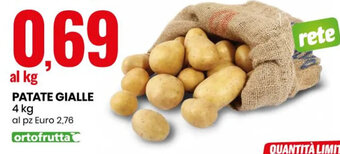 PATATE GIALLE 4 kg