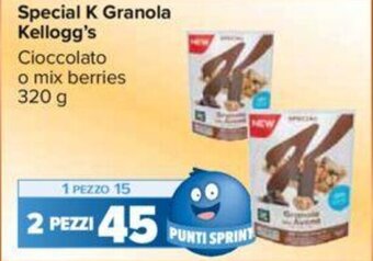 Carrefour Special K Granola Kellogg's 320 g offerta