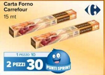Carrefour Carta Forno Carrefour 15 mt offerta
