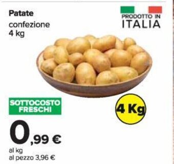 Carrefour Patate confezione 4 kg offerta