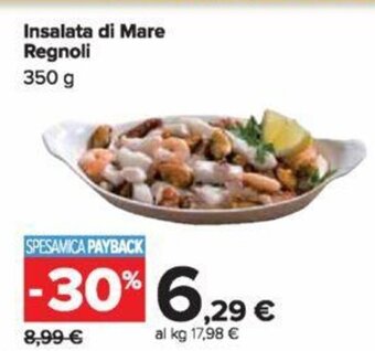 Carrefour Insalata di Mare Regnoli 350 g offerta