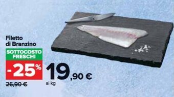 Carrefour Filetto di Branzino offerta
