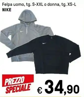 Iper La Grande Nike Felpa Uomo offerta