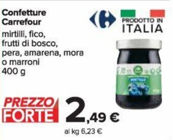 Carrefour Confetture Carrefour 400 g offerta