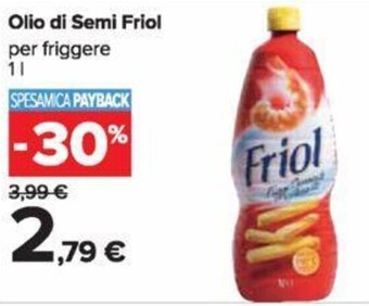 Carrefour Olio di Semi Friol 1 l offerta