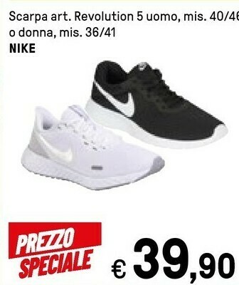 Iper La Grande Nike Scarpa Art Revolution 5 offerta