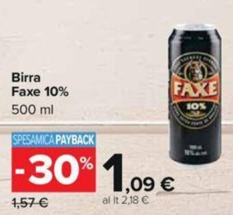 Birra Faxe 10% 500 ml