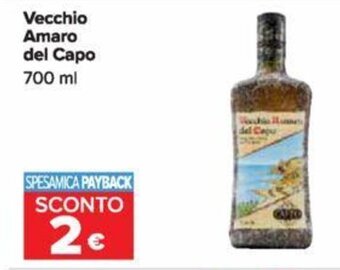 Carrefour Vecchio Amaro del Capo 700 ml offerta