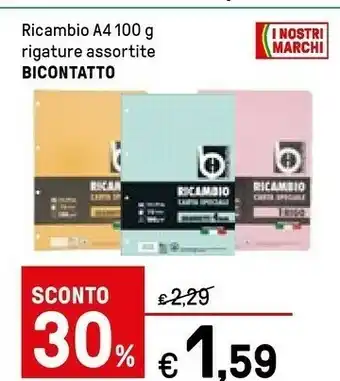 Iper La Grande Bicontatto Ricambio offerta