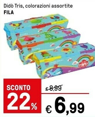 Iper La Grande FILA Didò Tris offerta