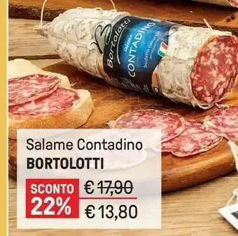 Iper La Grande Bortolotti Salame Contadino offerta