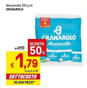 Iper La Grande Granarolo Mozzarella offerta