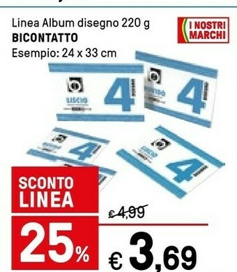 Iper La Grande Bicontatto Linea Album Disegno offerta