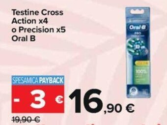 Testine Cross Action x4 o Precision x5 Oral B